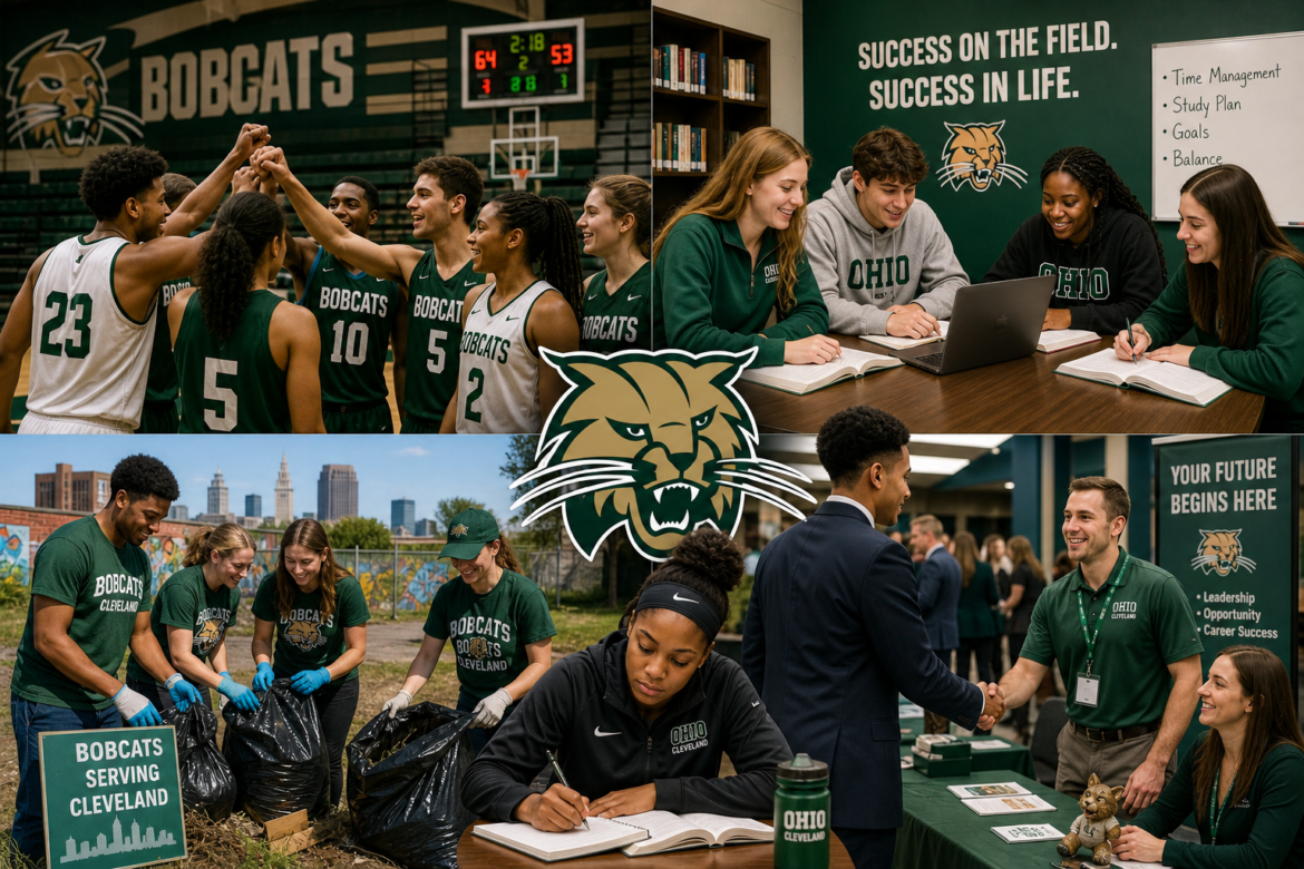 How Does the Ohio University Cleveland Bobcats’ Athletics Program Support Student Success?