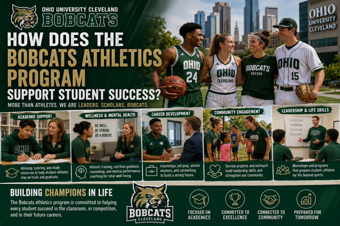 How Does the Ohio University Cleveland Bobcats’ Athletics Program Support Student Success?